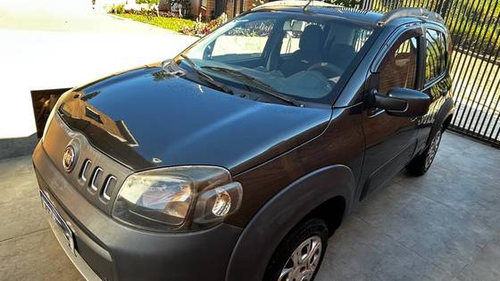 FIAT UNO 1.0 EVO WAY 8V FLEX 4P MANUAL FIAT UNO 1.0 EVO WAY 8V FLEX 4P MANUAL